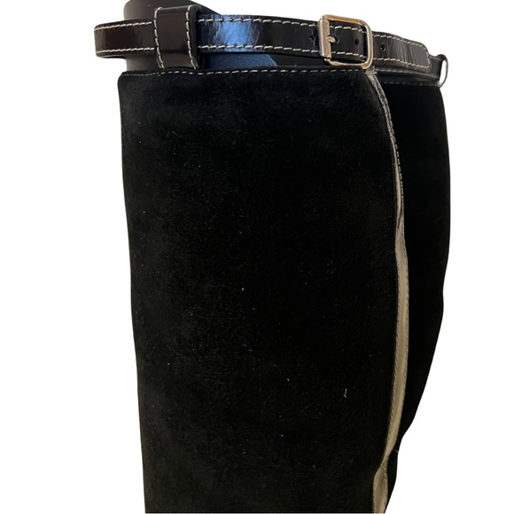 Givenchy vintage black suede riding boots with certificate of authentici… - Picture 12 of 16